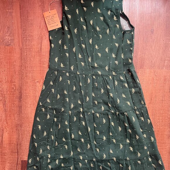 NWT Toad&Co W's Manzana Tiered Sleeveless Dress - Picture 3 of 9